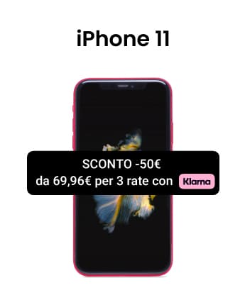 iPhone 11 Ricondizionato Black Friday