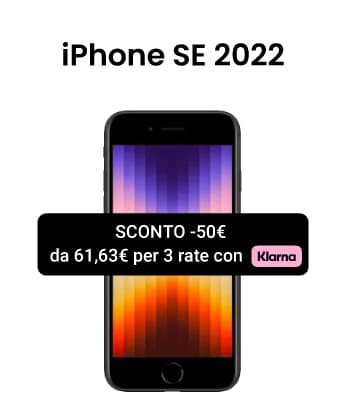 iPhone SE 2022 Ricondizionato Black Friday