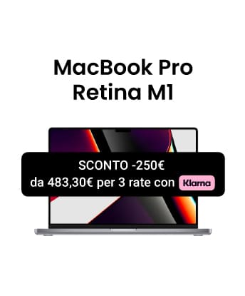 MacBook Pro Retina M1 Ricondizionato Black Friday