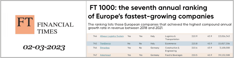 Financial Times - 2 Marzo 2023