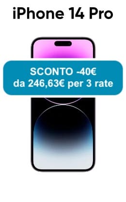 Saldi iPhone 14 Pro Ricondizionato