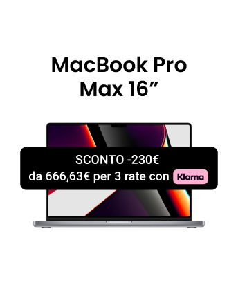 MacBook Pro 16" M1 Max Ricondizionato