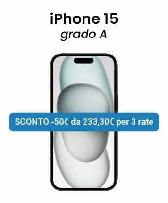 Fuoritutto iPhone 15 Ricondizionato